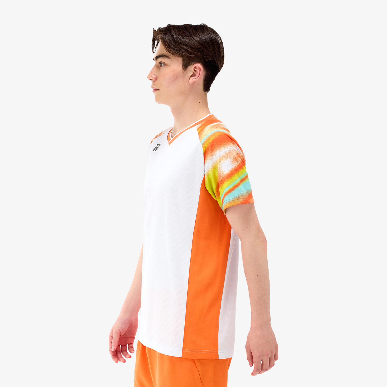Yonex Men's Tennis Shirt 10577 - White | Moisture-Wicking Performance Top for Competitive Play & Casual Wear