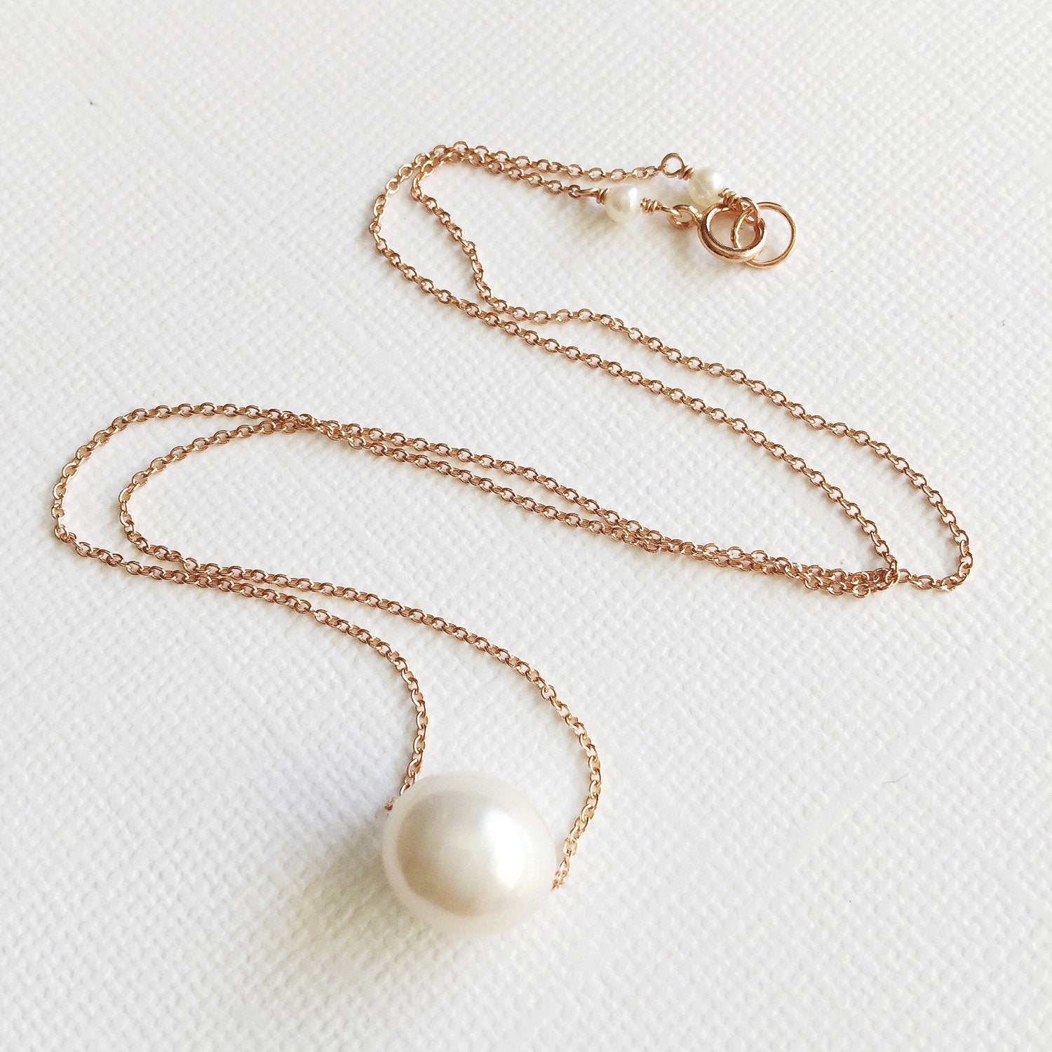 Elegant White Pearl Necklace Kea (N133) - Perfect for Weddings, Parties & Everyday Wear
