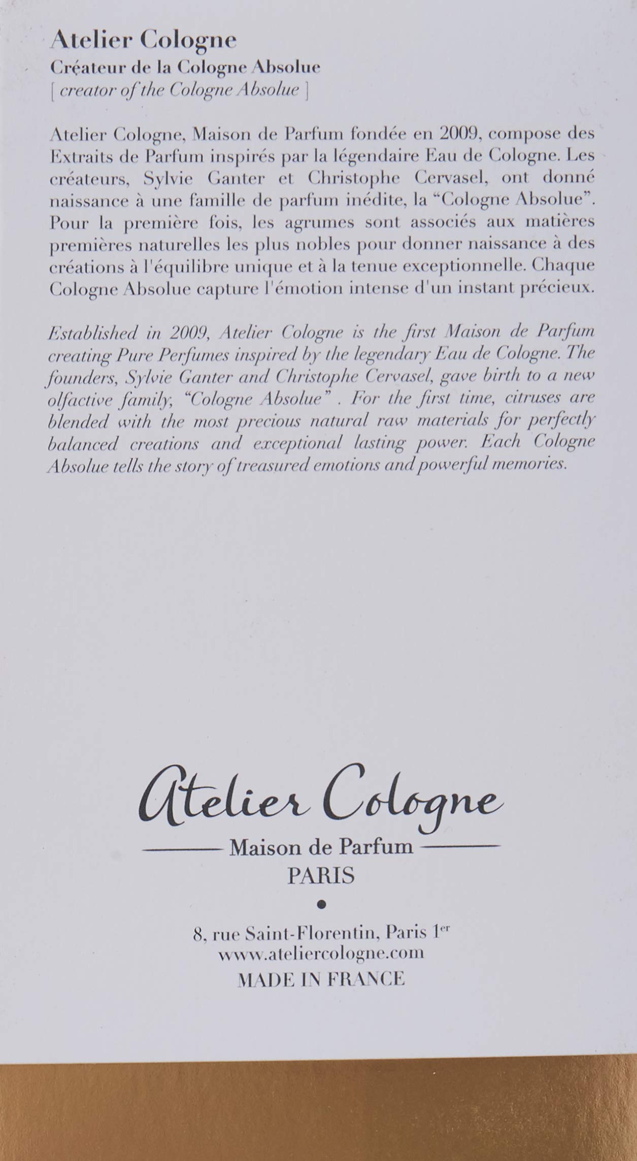 Atelier Cologne Philtre Ceylan Unisex Eau de Parfum - 6.7 oz / 200ml Long-Lasting Luxury Perfume for Men & Women | Perfect for Date Night, Office & Special Occasions