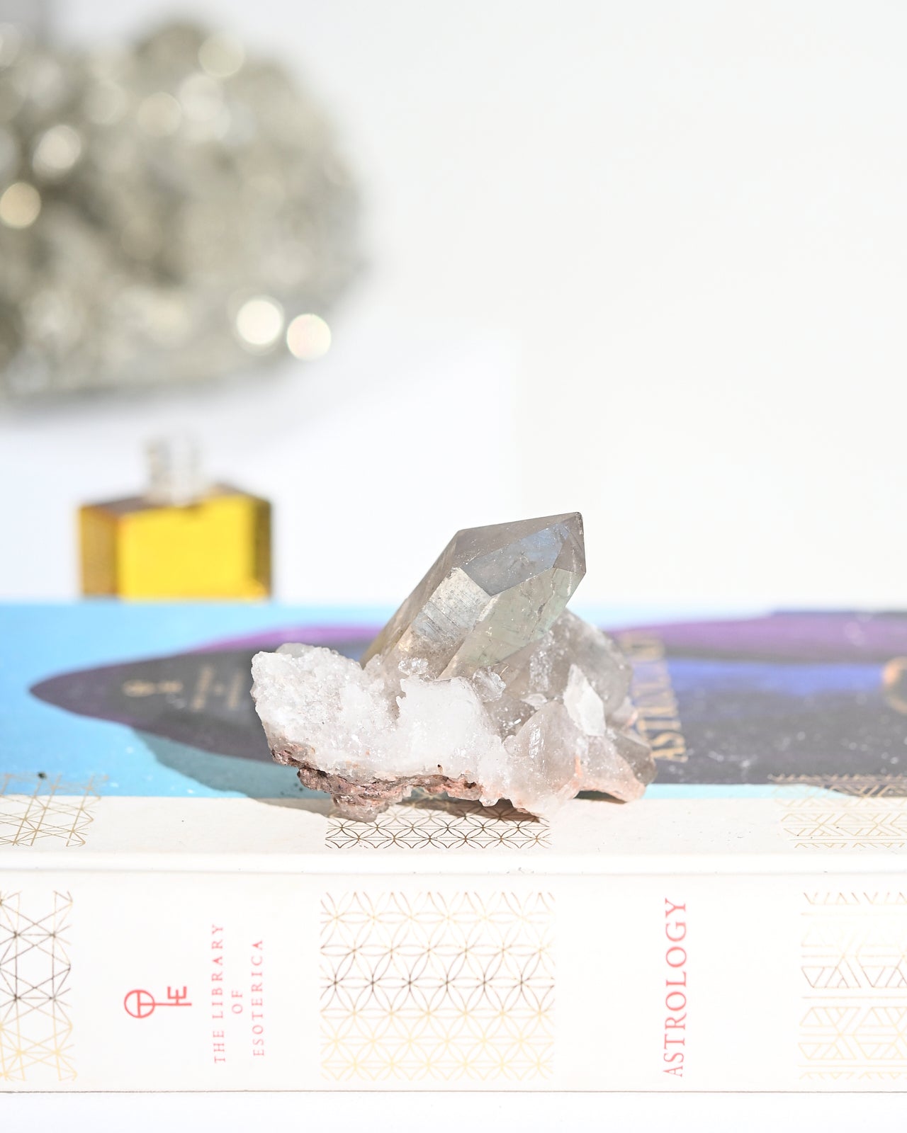 Natural Peruvian Quartz Cluster - 3 Inch Healing Crystal for Meditation, Reiki & Home Decor | Spiritual Energy Stone for Positive Vibes & Feng Shui