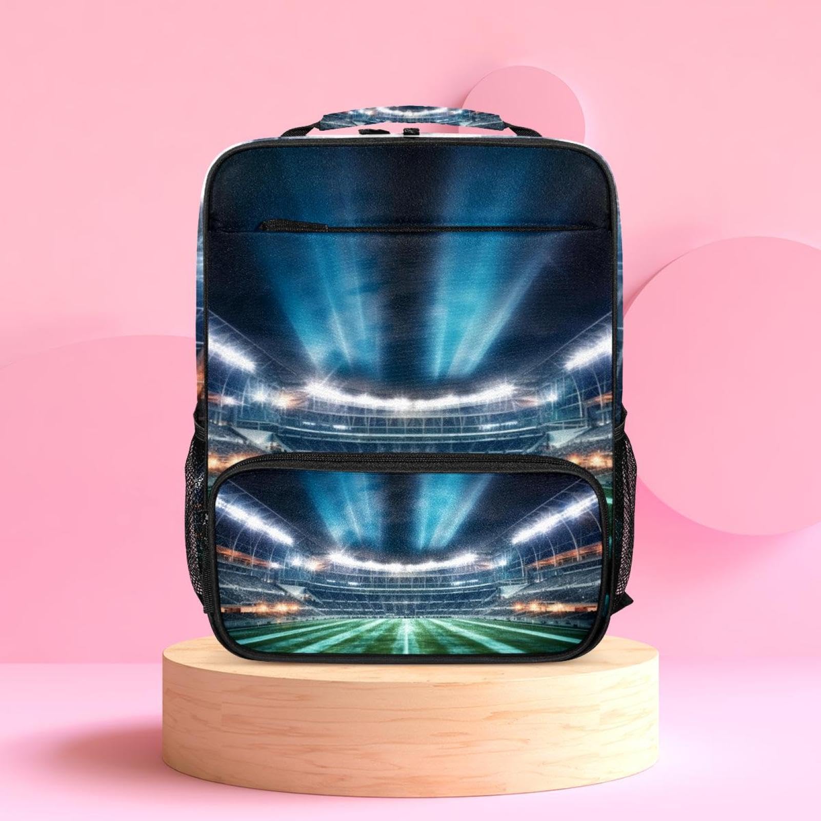 Men's & Women's Travel Backpack - Durable Sports Backpack for Football, Soccer & Stadium Events - Perfect for Travel, Work & Outdoor Adventures