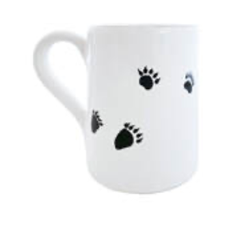 Premium Black Bear Coffee Mugs - 16oz Ceramic Travel Mug with Lid - Perfect for Camping, Hiking & Outdoor Adventures