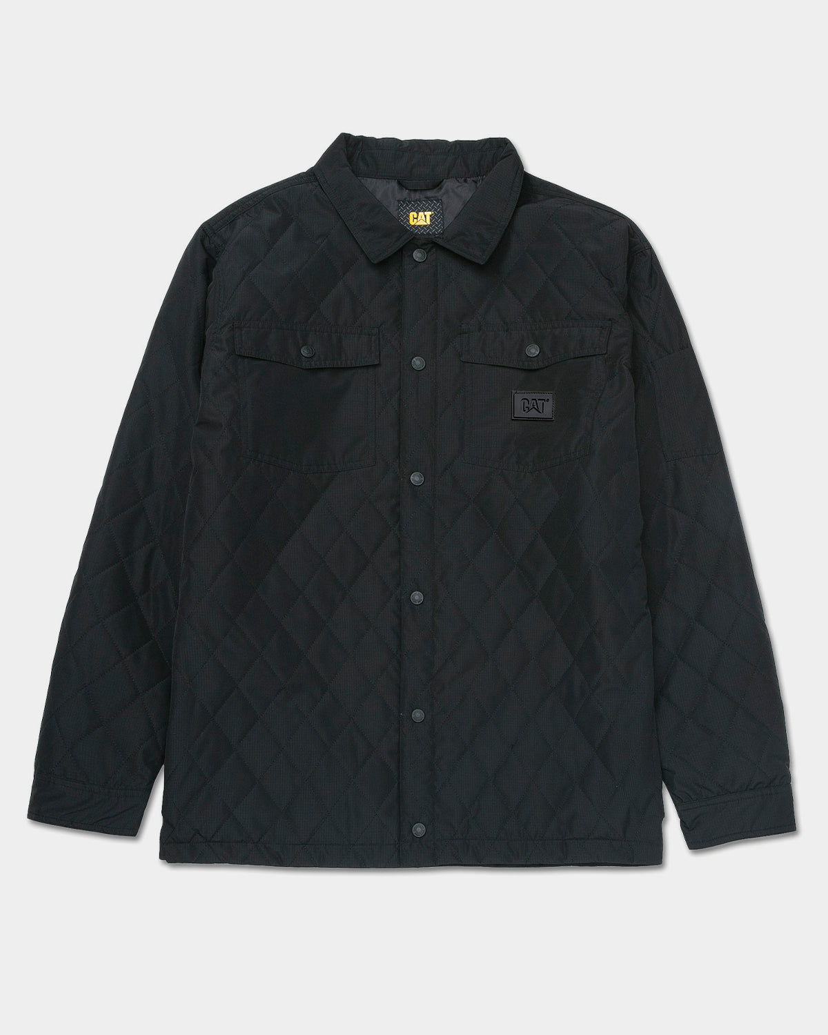 Men's Quilted Ripstop Jacket - Lightweight Water-Resistant Outdoor Windbreaker for Hiking, Camping & Travel