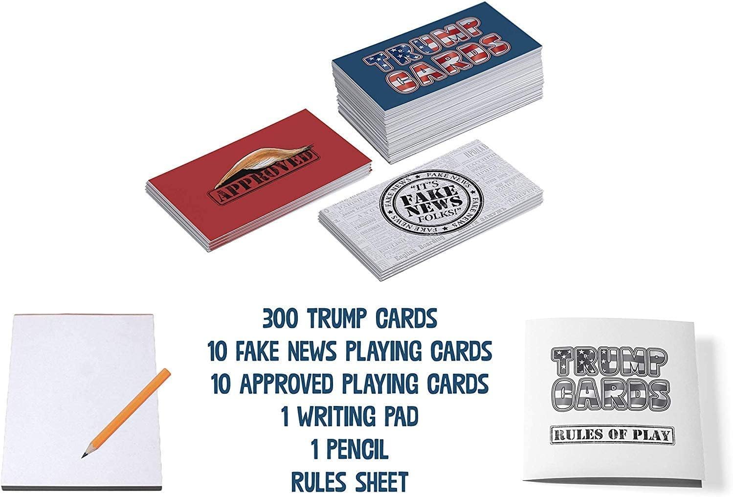 TDC Games Fake News or Real Trump Quotes? - Fun Adult Party Game for Trump Supporters & Political Enthusiasts - Perfect for Game Nights, Political Debates & Social Gatherings