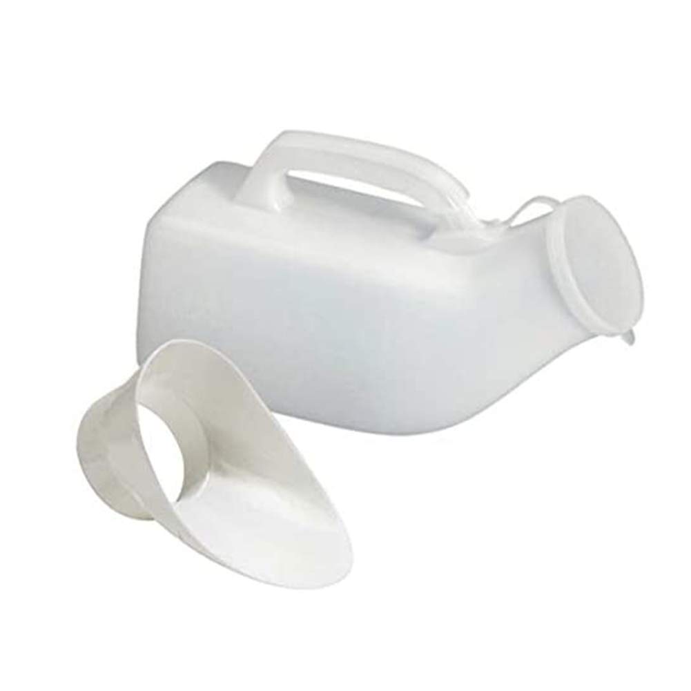 Portable Unisex Urinal Bottle with Handle - Female Urinal Adapter for Camping, Travel & Outdoor Activities - Ideal for Festivals, Road Trips & Disability Toilet Assistance