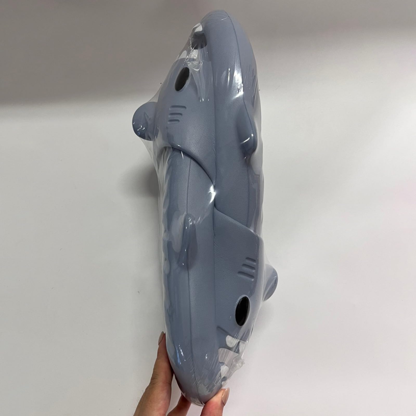 **NIBESSER Shark Slippers for Adults & Kids - Comfortable Summer Beach, Bath, Pool Slides with Thickened Non-Slip Sole - Cute Shark House Slippers for Indoor & Outdoor Use**    *(Use for lounging at home, beach vacations, poolside relaxation, or spa days!)*
