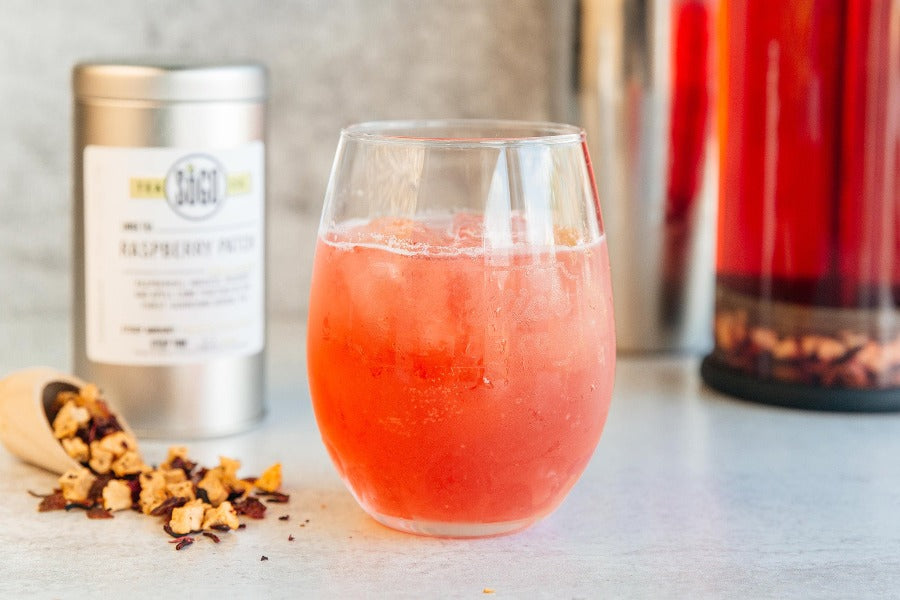 Organic Raspberry Patch Herbal Tea - Caffeine-Free, Antioxidant-Rich, Natural Flavor | Perfect for Relaxation, Detox & Afternoon Tea Time