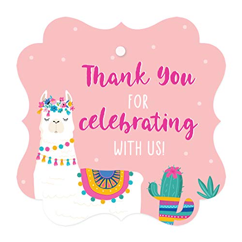 Fancy Frame Gift Tags Thank You for Celebrating