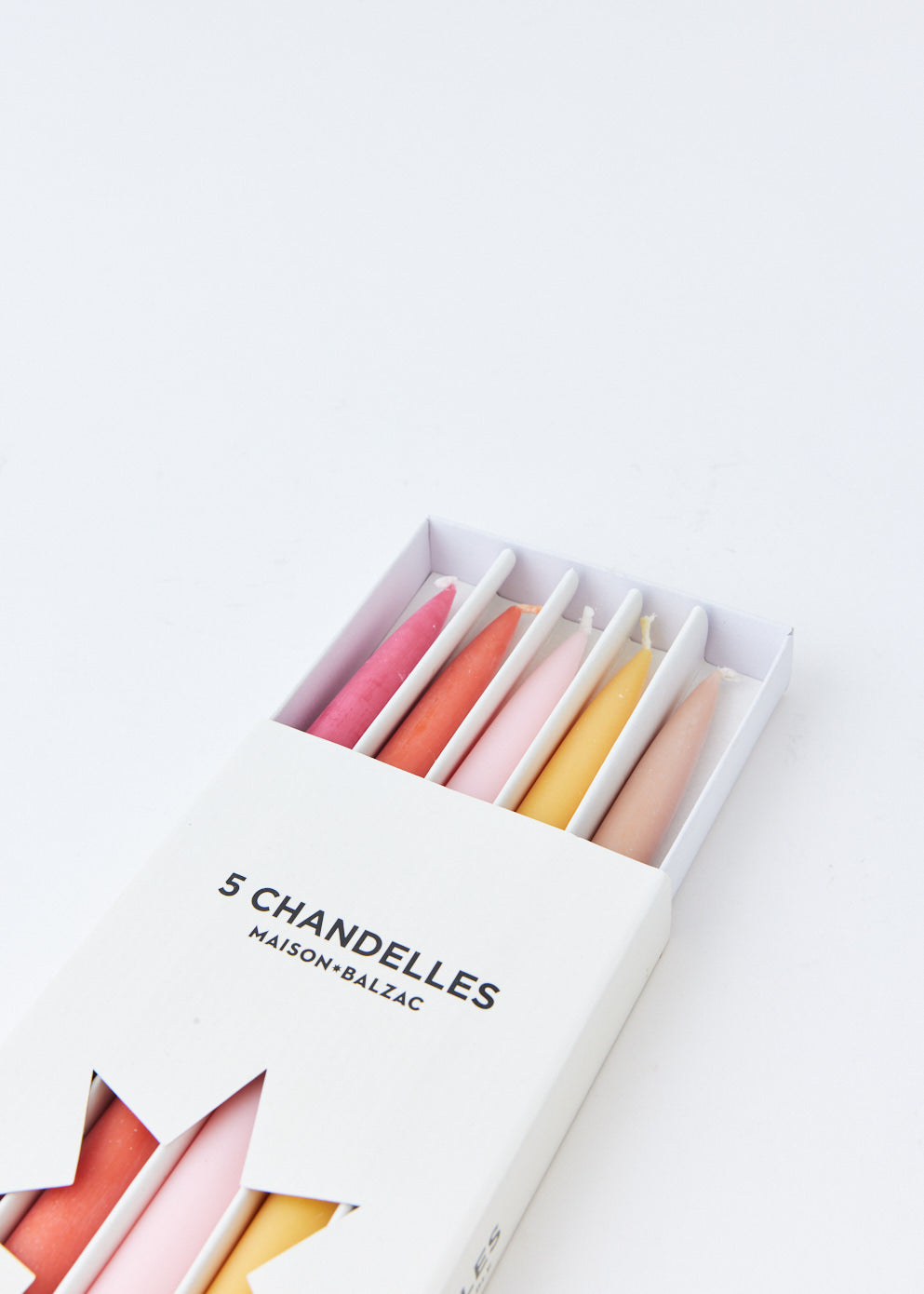 5 Tapered Candles Summer Set - Elegant Dinner Candles for Weddings, Parties & Romantic Dinners - Premium Beeswax Candlesticks for Home Decor & Special Occasions