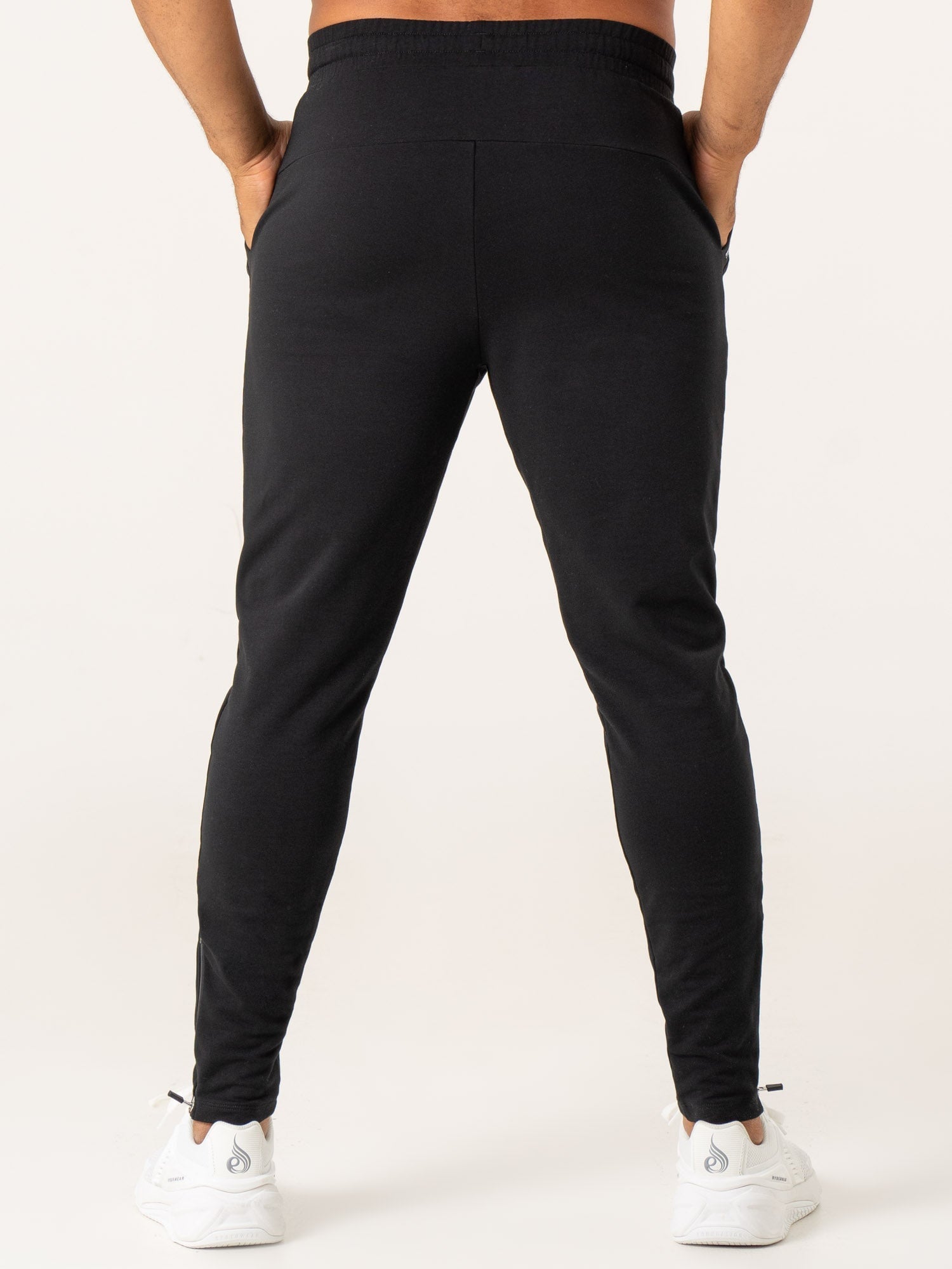 Pursuit Gym Track Pants for Men & Women - Breathable Workout Joggers - Black - Perfect for Running, Yoga & Gym Training