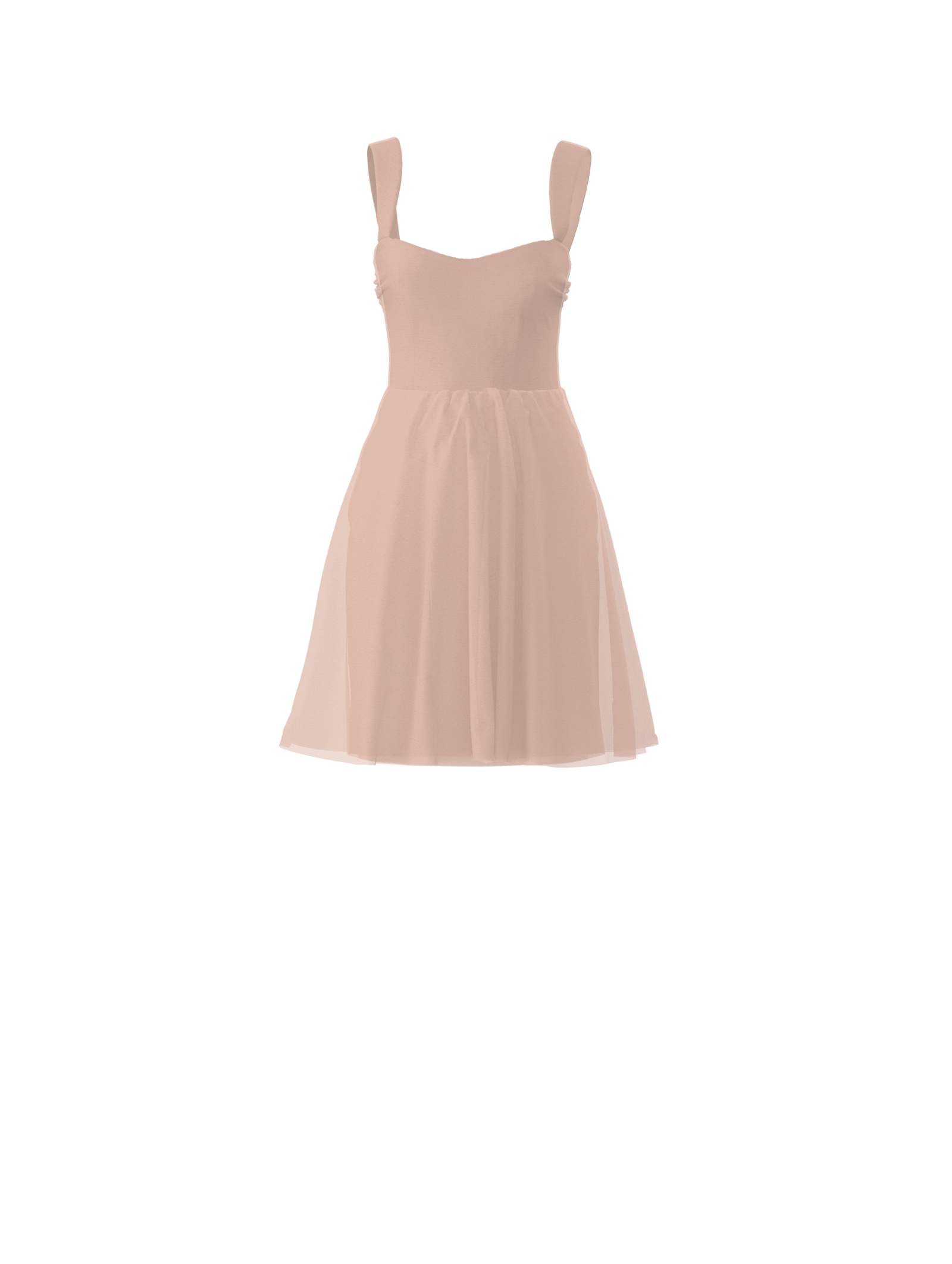 Alexis Bodice & Carla Skirt Set - Elegant Blush Pink Women's Fashion Outfit for Parties, Weddings & Special Occasions