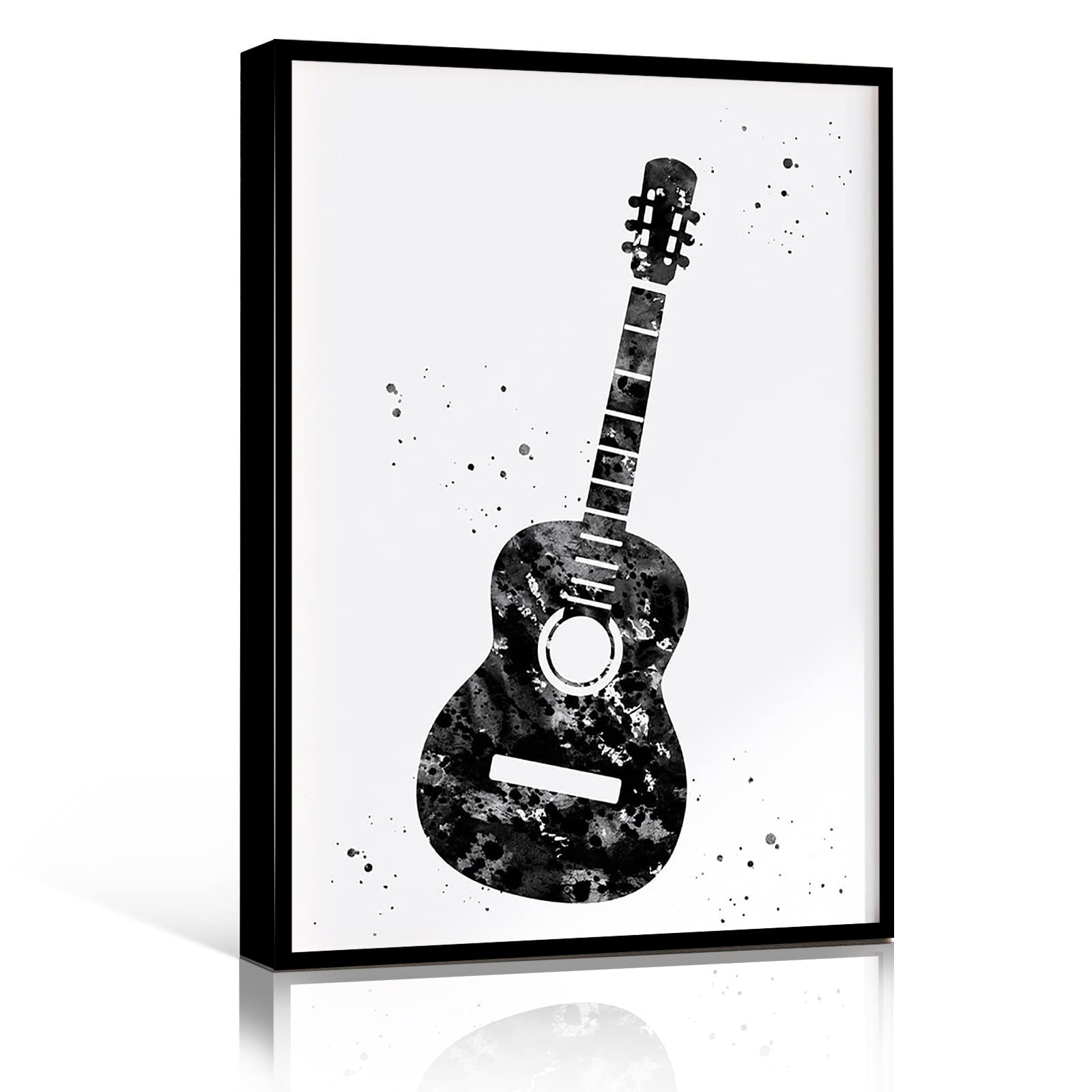 Lodge Kitchen Decor - 8x12 Inch Framed Canvas Wall Art for Home & Office