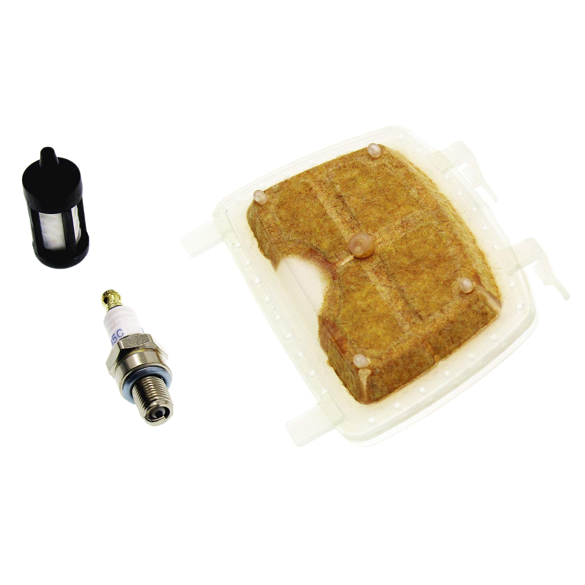 STIHL MS171 MS181 Chainsaw Air Filter, Fuel Filter & Spark Plug Replacement Kit – Compatible with STIHL MS170 MS180 – Perfect for Maintenance & Performance Tuning