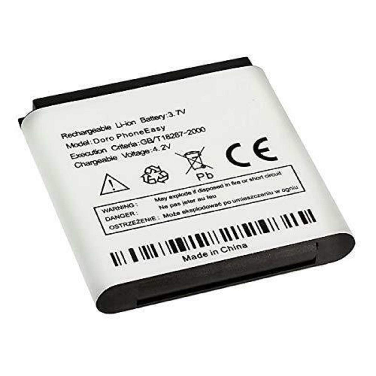 Doro DBF-800B Replacement Battery - Compatible with Doro 410 Phone - Long Lasting Lithium Ion Battery for Seniors - Perfect for Travel, Emergency Backup & Everyday Use