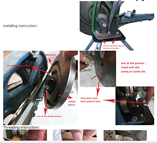 Heavy Duty Manual Shoe Repair Machine - Dual Cotton & Nylon Thread Sewing Machine with Adjustable Tripod Stand - Perfect for Cobbler Shops, Leather Crafting & DIY Shoe Repairs at Home