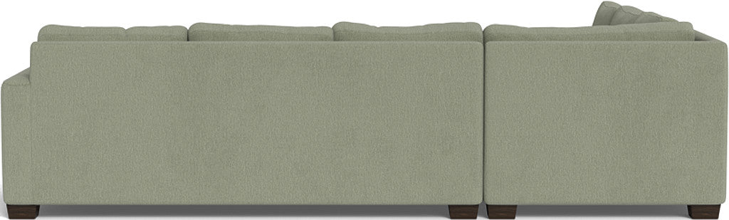Track 121 Left Corner Sectional Sofa - Modern L-Shaped Couch for Living Room, Home Theater & Office - Comfortable Fabric Sectional with Chaise