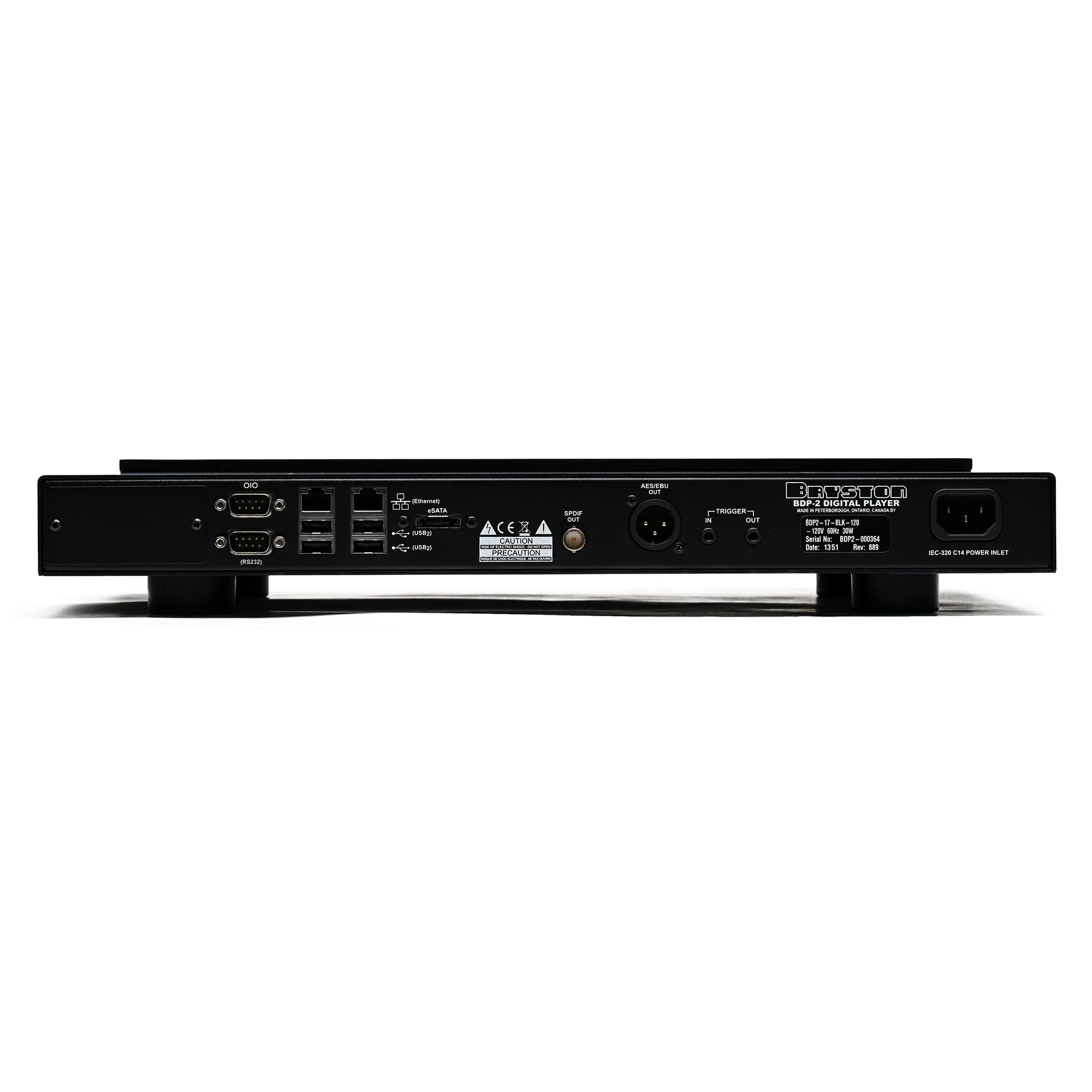Bryston BDP-2 High-End Digital Music Player - Used | Audiophile Streaming & Home Theater Setup