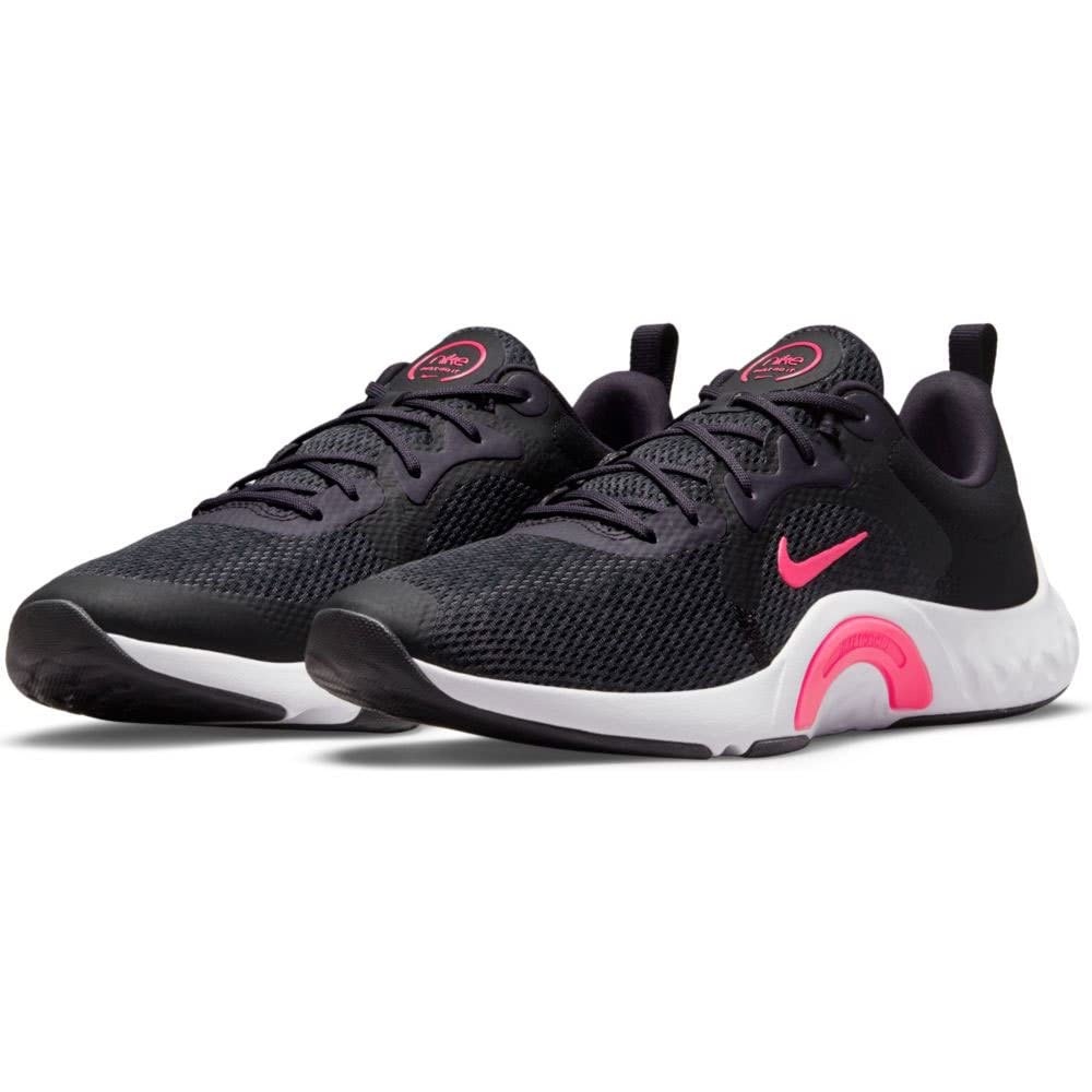 Nike Renew in-Season TR 11 Women's Running Shoes - Size 11 - Black/Pink/White | Lightweight Cushioned Training Shoes for Gym, Jogging & Everyday Wear