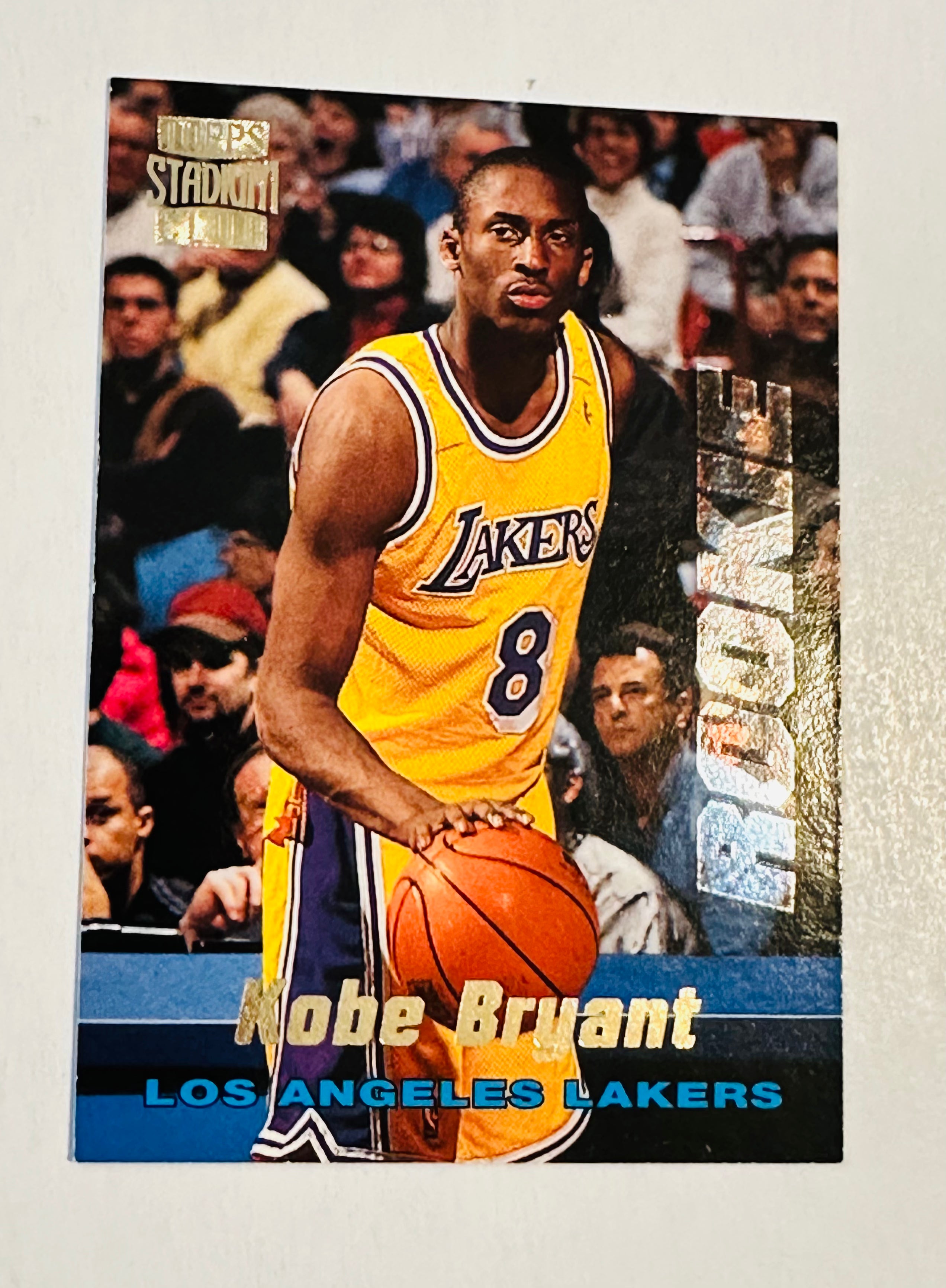 1996 Kobe Bryant NBA Rookie Card - Legendary Stadium Club Edition in High Grade Condition | Perfect for Collectors, Fans & Sports Memorabilia Enthusiasts