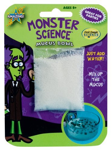 Be Amazing Toys Mucus Bowl - Fun Science Experiment Kit for Kids | Slime Making & Gross-Out Play | Perfect for Birthday Parties & STEM Learning Activities