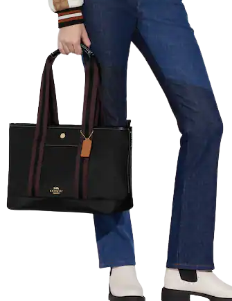 Coach Ellis Tote Bag - Premium Leather Handbag for Women | Stylish Shoulder Bag for Work, Travel & Everyday Use