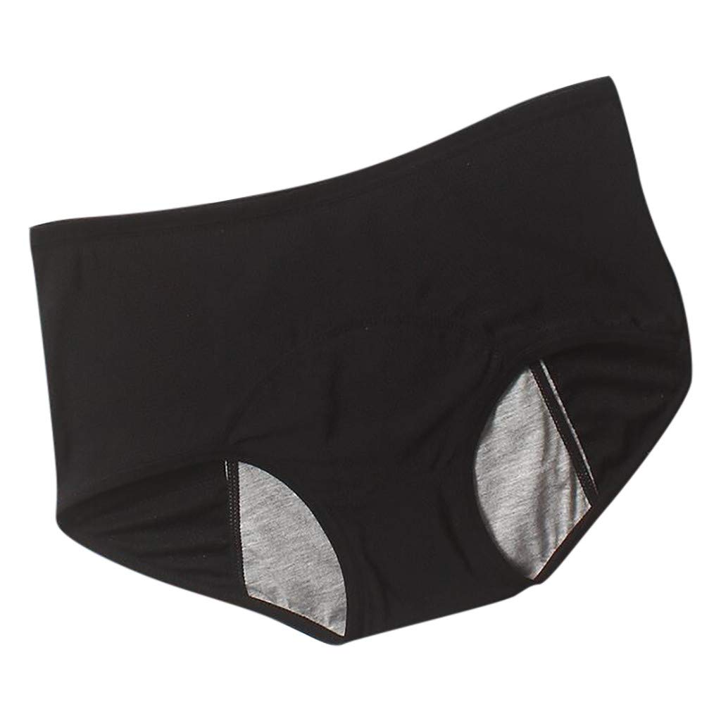 High Waisted Cotton Underwear for Women - Postpartum & Leak Proof Panties - Comfortable Mid Waist Briefs for Everyday Wear, Maternity & Post-Surgery Recovery