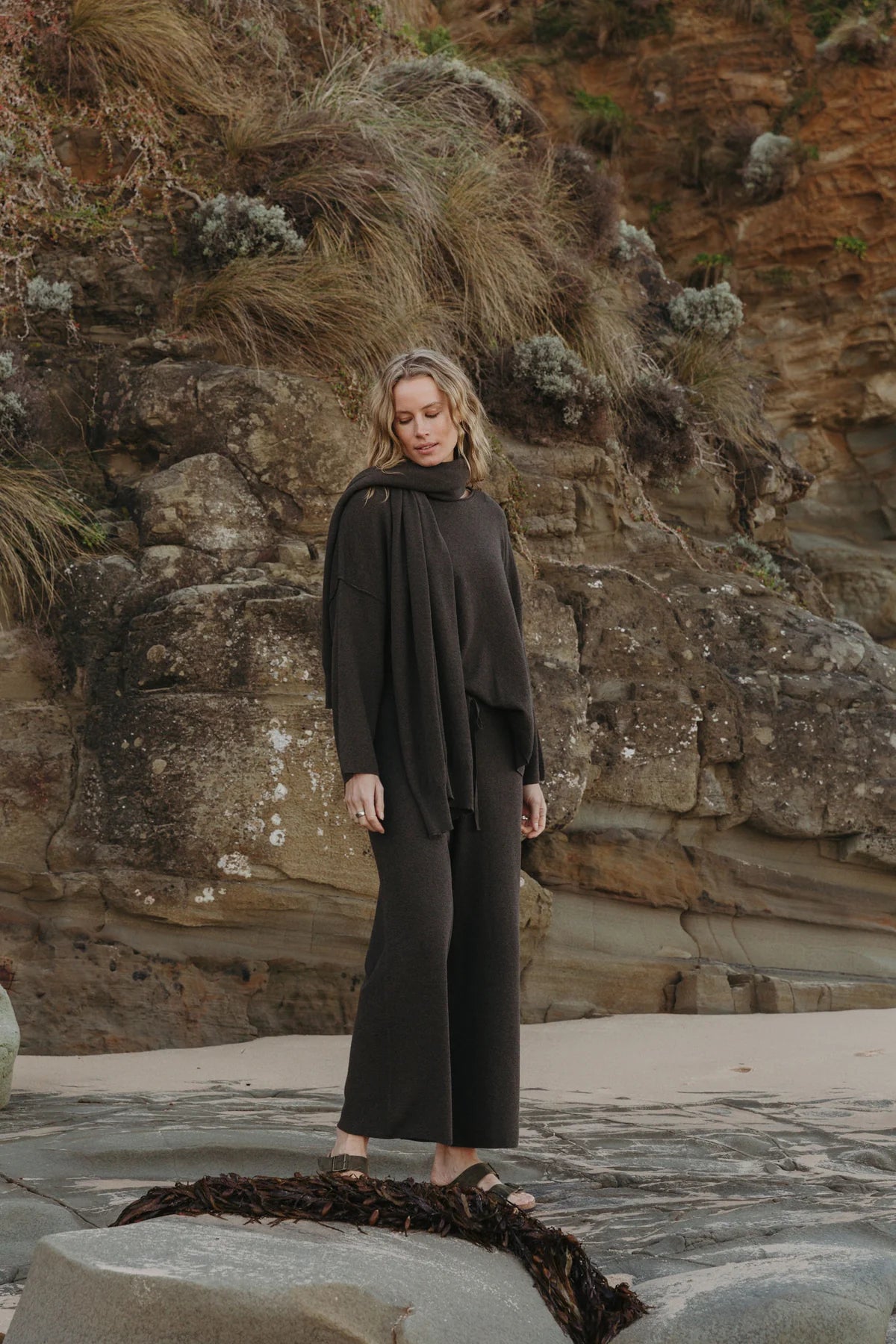 Premium Merino Wool Pullover for Women - Talamaya Winter Retreat Sweater - Cozy & Warm for Cold Weather, Hiking, and Outdoor Adventures