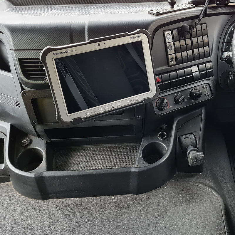 Industrial Evolution InDash Mount for Iveco Stralis (2014+) RHD - Secure & Durable Truck Dash Mount for GPS & Navigation Devices | Perfect for Long-Haul Trucking & Fleet Management