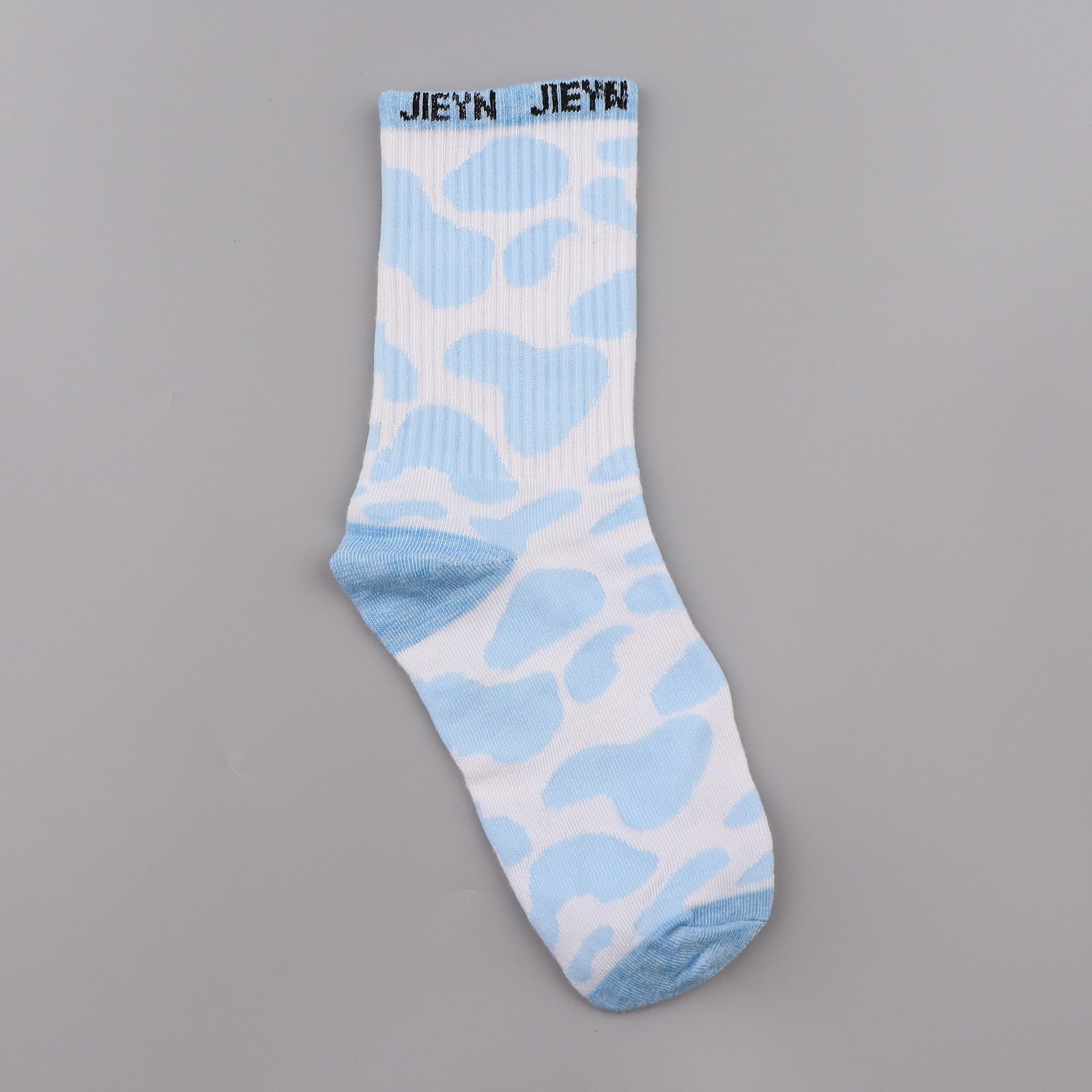 Breathable Cotton Ankle Socks for Women - Moisture Wicking Casual Socks - 5 Pairs Cow Print Novelty Socks - Perfect for Running, Yoga & Daily Wear - Cute Cow Themed Gift for Her