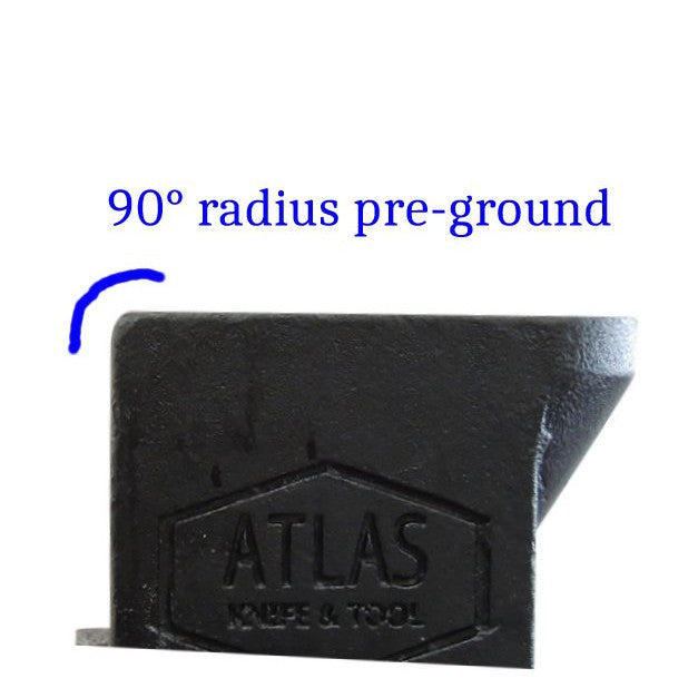 Atlas Anvil – 65 lbs Heavy Duty Blacksmith Anvil for Knifemakers & Metalworking – Perfect for Forging, Shaping, and Hammering Knives, Tools, and Metal Projects