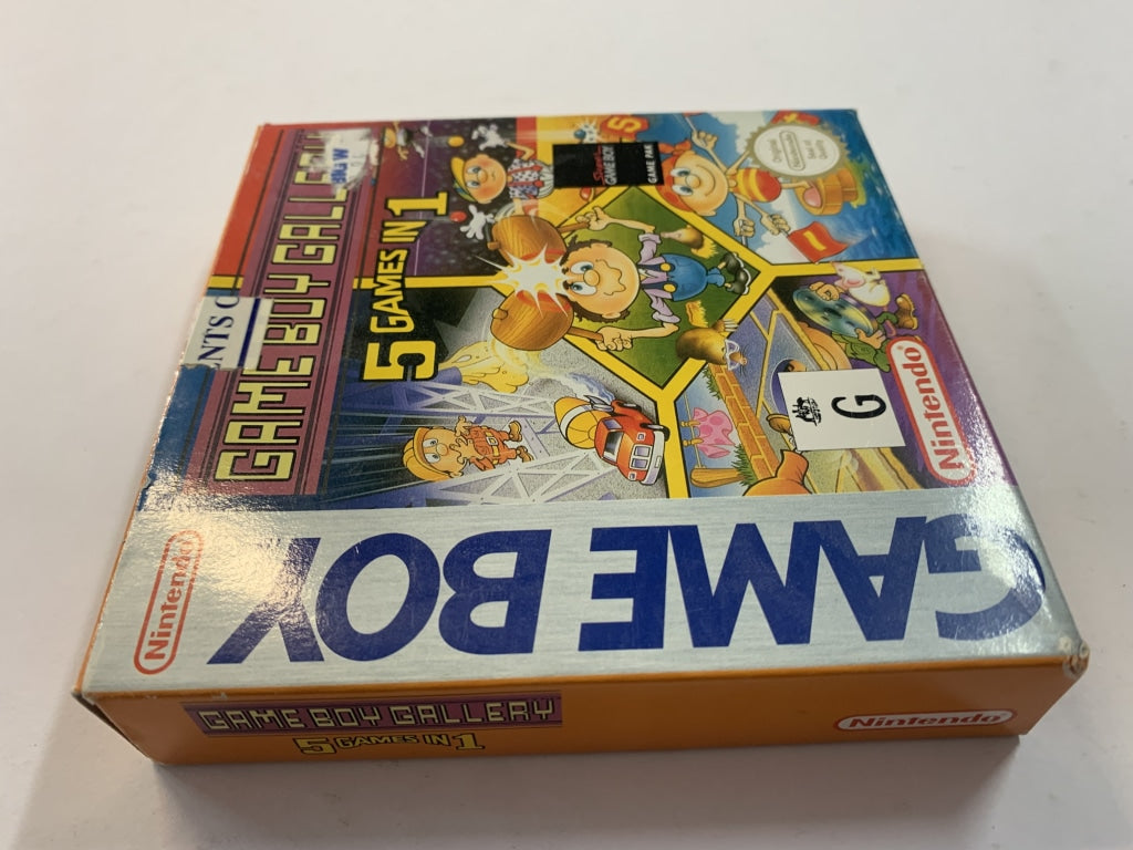 Original Gameboy Gallery 5-in-1 Cartridge Complete in Box - Retro Gaming Collection for Nintendo Game Boy - Perfect for Collectors & Classic Gaming Enthusiasts