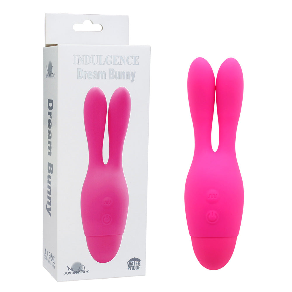 Premium Silicone Dual Tip Vibrator - Dream Bunny for Women, G-Spot & Clitoral Stimulation | Waterproof, Rechargeable Adult Toy for Couples & Solo Play | Perfect for Romantic Nights & Self-Care Moments