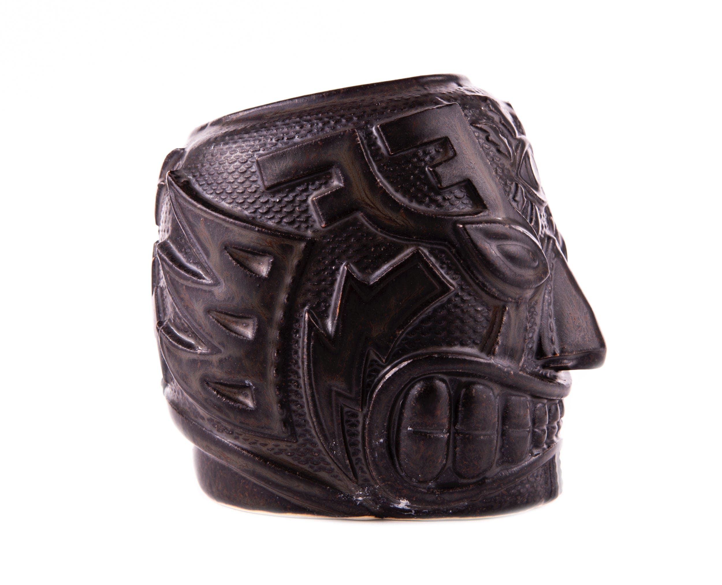El Ojo Fantastico Tiki Mug - Reclusa Parda Variant | Handcrafted Ceramic Tiki Cup for Tropical Cocktails, Home Bar Decor & Themed Parties