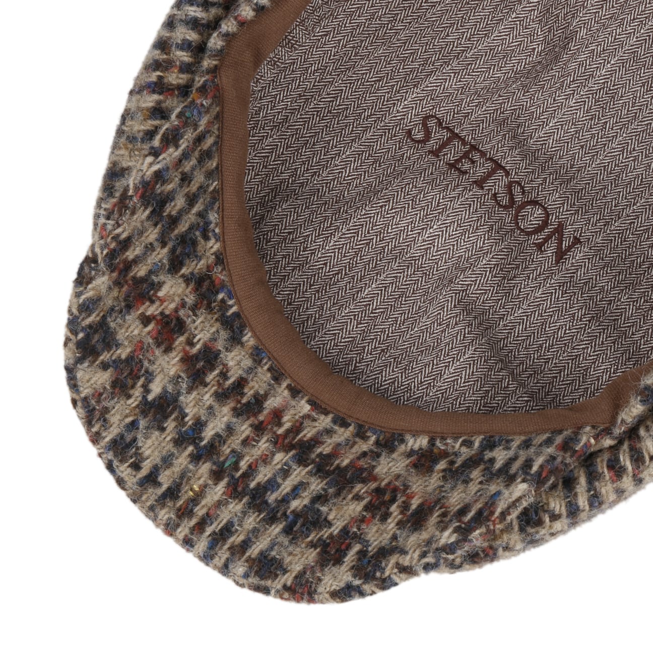 Stetson Hatteras Hoback Virgin Wool Newsboy Cap - Classic Wool Flat Cap for Men, Winter & Fall Fashion, Outdoor & Casual Wear
