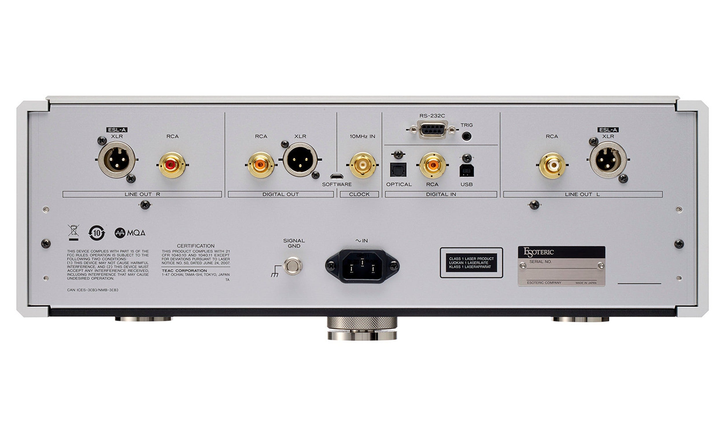 Esoteric Grandioso K1X SE High-End Super Audio CD Player - Audiophile SACD Player for Home Theater & Music Listening