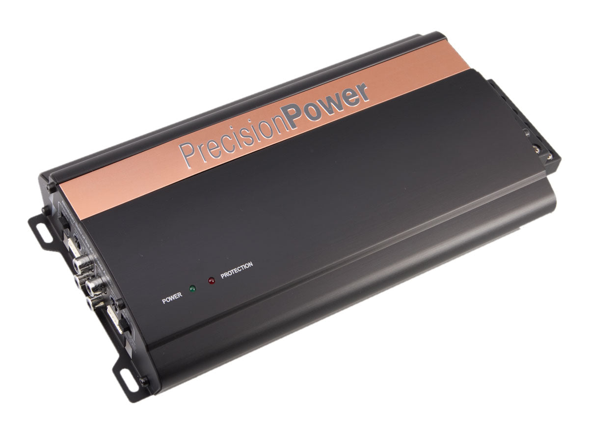Precision Power i520.4 iON Series Class D Full Range Car Amplifier - 800W 4-Channel Car Audio Amp for Cars, Trucks & SUVs | Perfect for Upgrading Factory Sound Systems & Enhancing Bass Performance