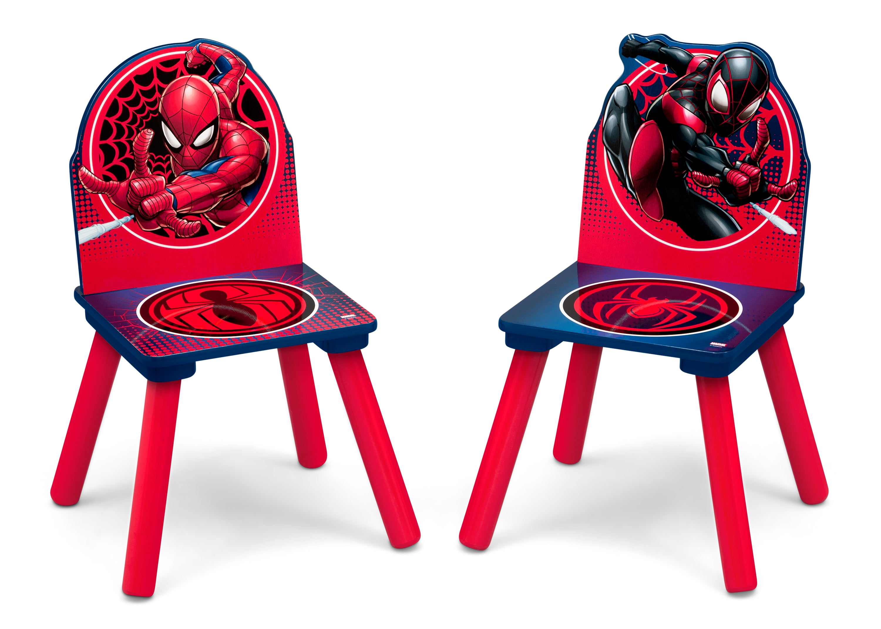 Spider-Man Kids Table and Chair Set with Storage - Fun Playroom Furniture for Learning & Playtime Activities