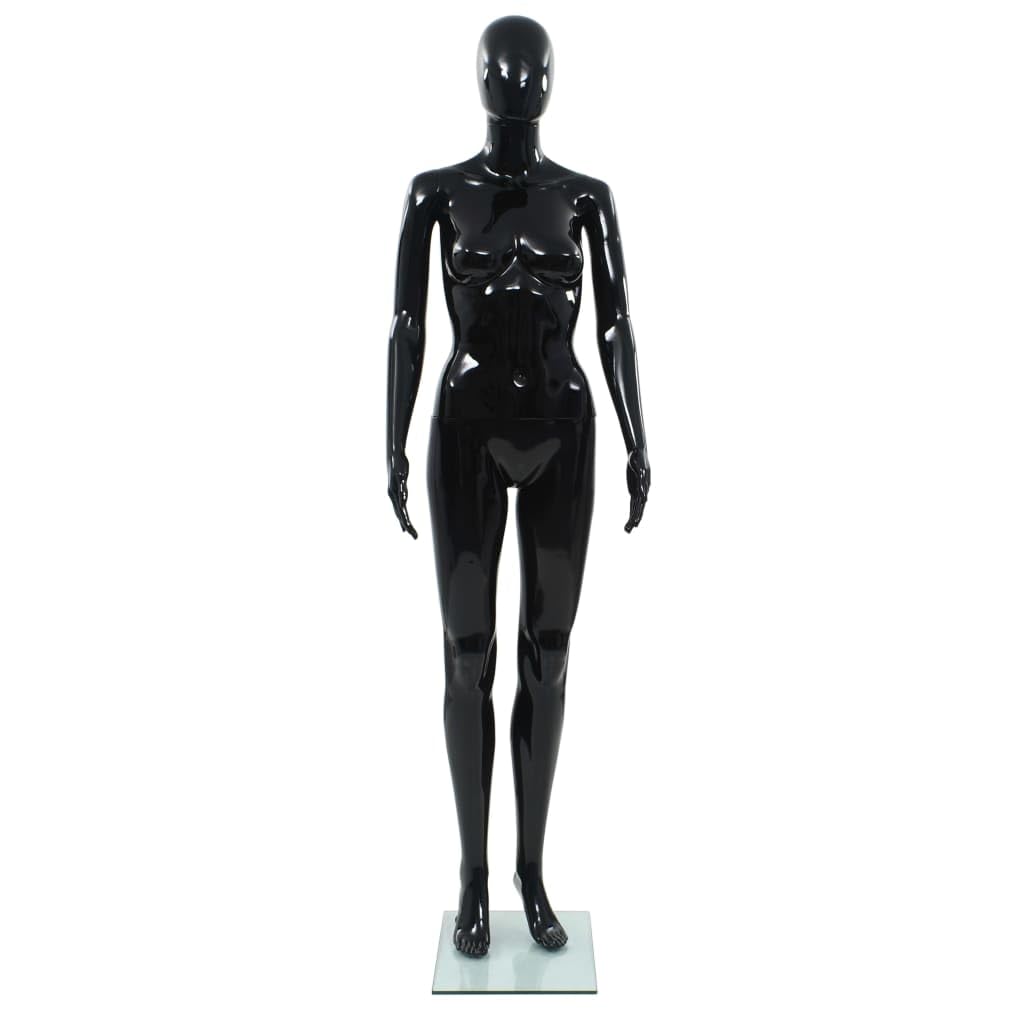 Full Body Female Mannequin with Glass Base - 68.9