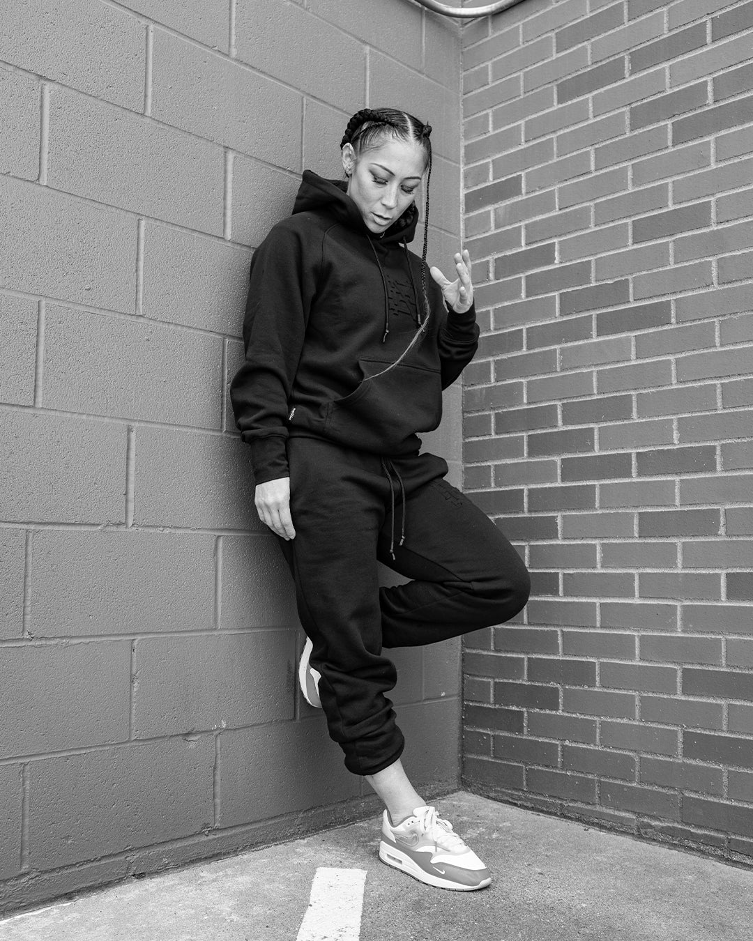 Premium Embroidered Champion Joggers for Men - Black Athletic Sweatpants for Gym, Running & Casual Wear