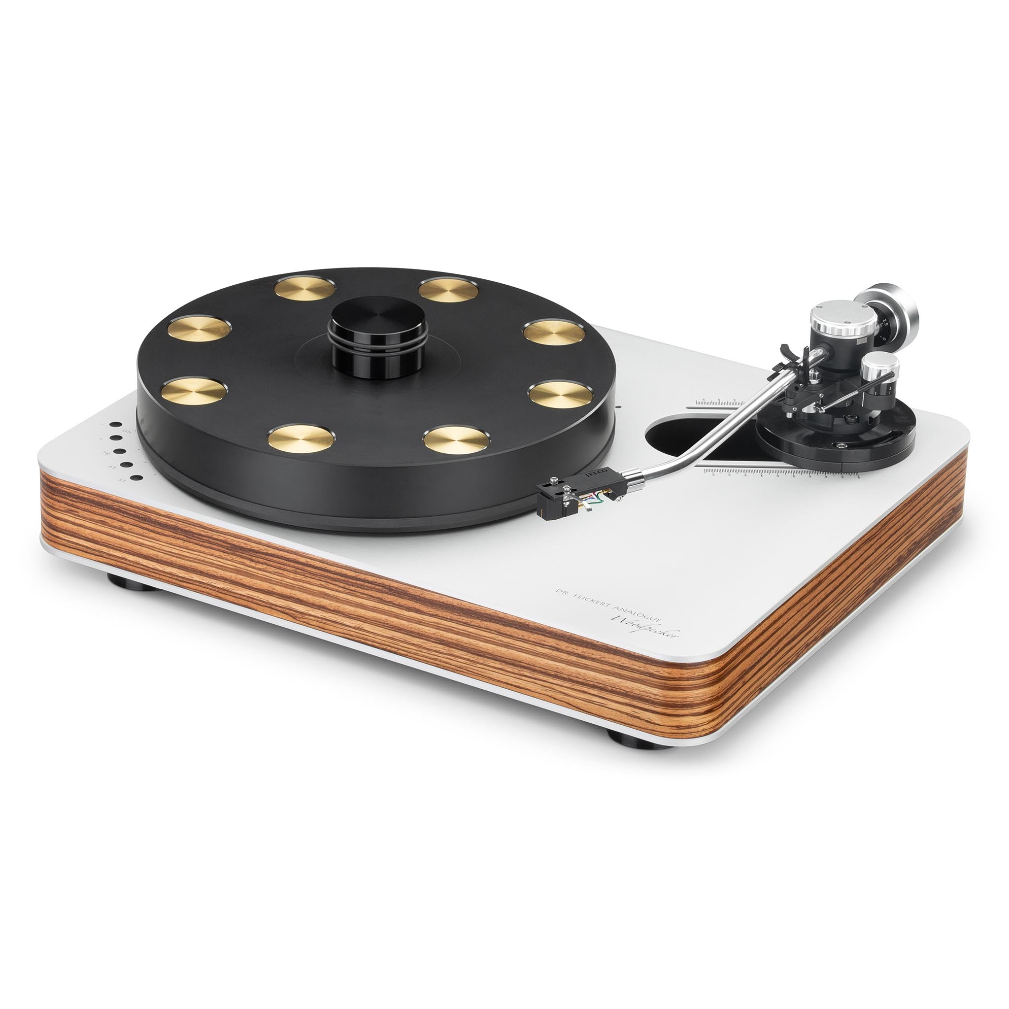 Dr. Feickert Analogue Woodpecker Turntable - High-End Vinyl Record Player for Audiophiles | Perfect for Home Audio & Music Enthusiasts