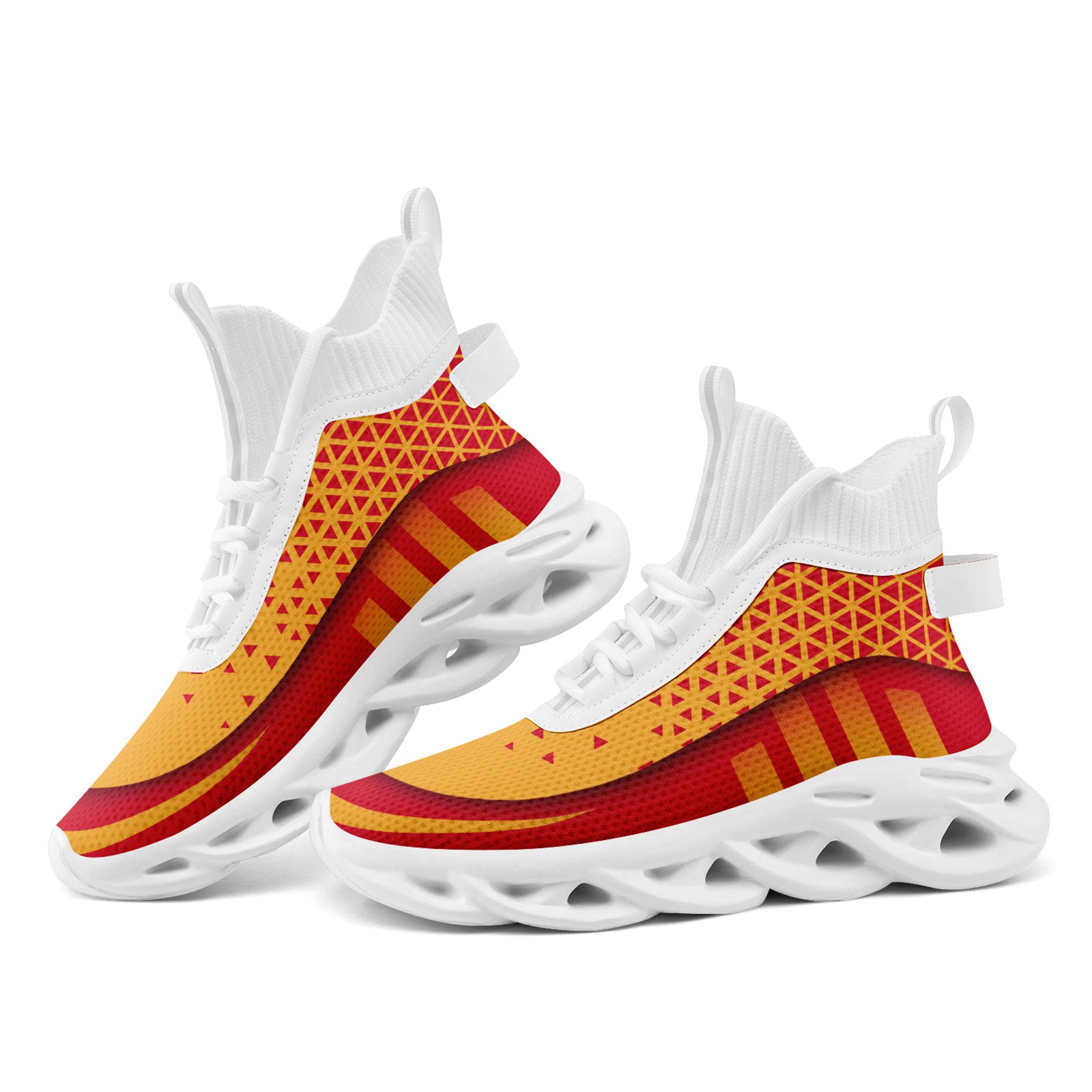 Custom Maxsoul Personalized Sneakers for Men & Women - Breathable Lightweight Running Shoes FN029A D023032 (Size 10) - Perfect for Gym, Jogging & Casual Wear