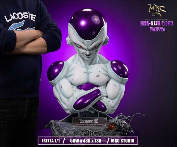 MRC Studio Frieza Action Figure - Dragon Ball Z Collectible for Anime Fans, Home Decor & Gift Ideas