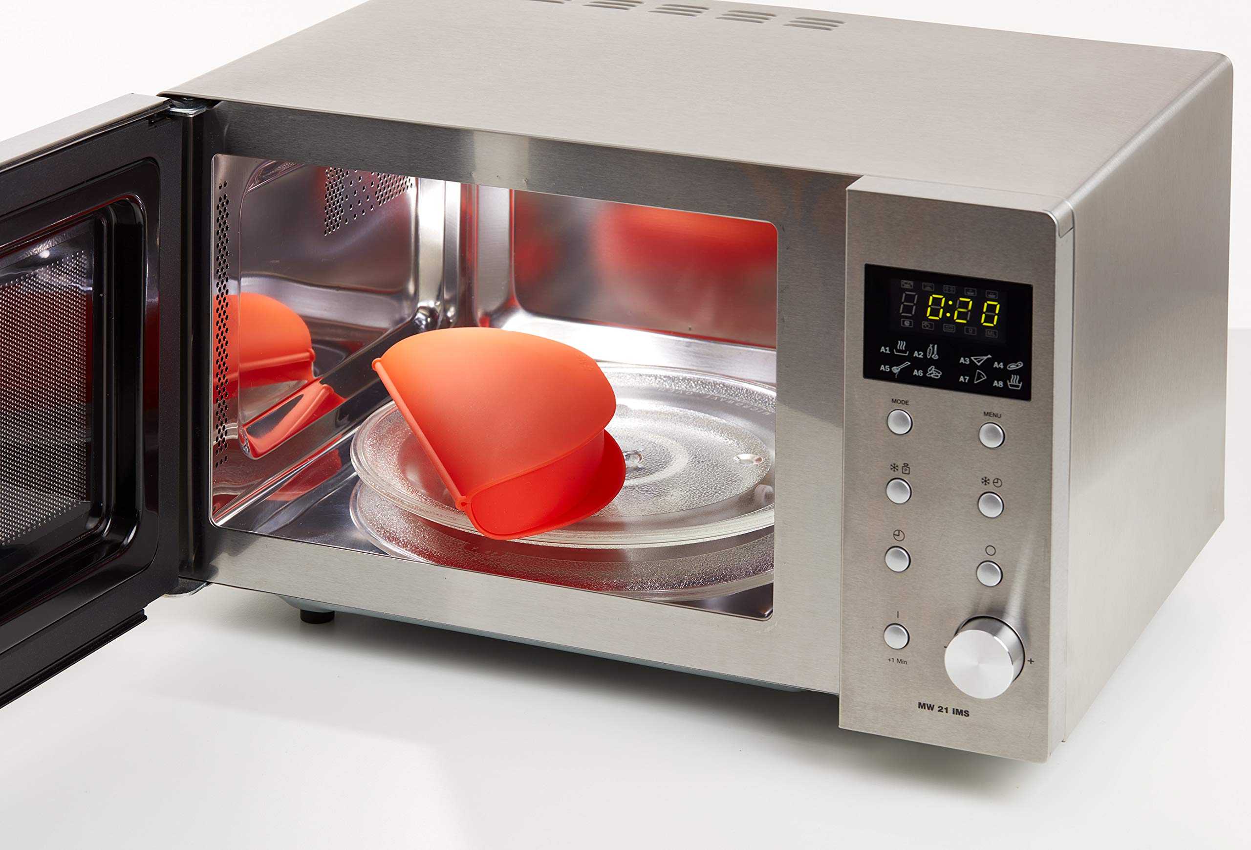 Lekue Red Small Omelette Maker - Quick & Easy Egg Cooker for Healthy Breakfast - Perfect for Home, Kitchen, and Camping Use