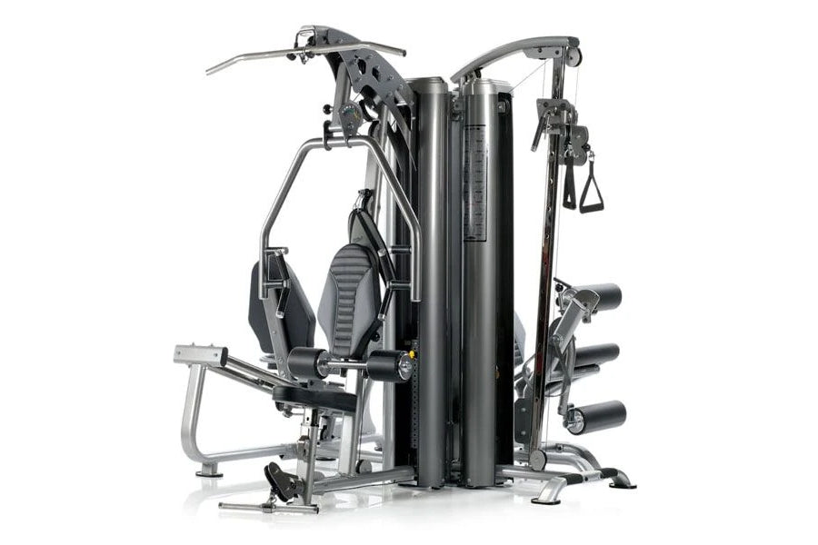 TuffStuff Apollo 7400 4 Station Multi Gym System - Full Body Home Workout Equipment for Strength Training | Perfect for Home Gym, Fitness Centers & Personal Training
