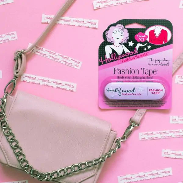 Fashion Tape for Clothes - 36 Count Double-Sided Wardrobe Tape for Dresses, Tops & Straps - Invisible Clothing Adhesive for Secure Fit & No-Slip Style - Perfect for Weddings, Parties & Everyday Wear