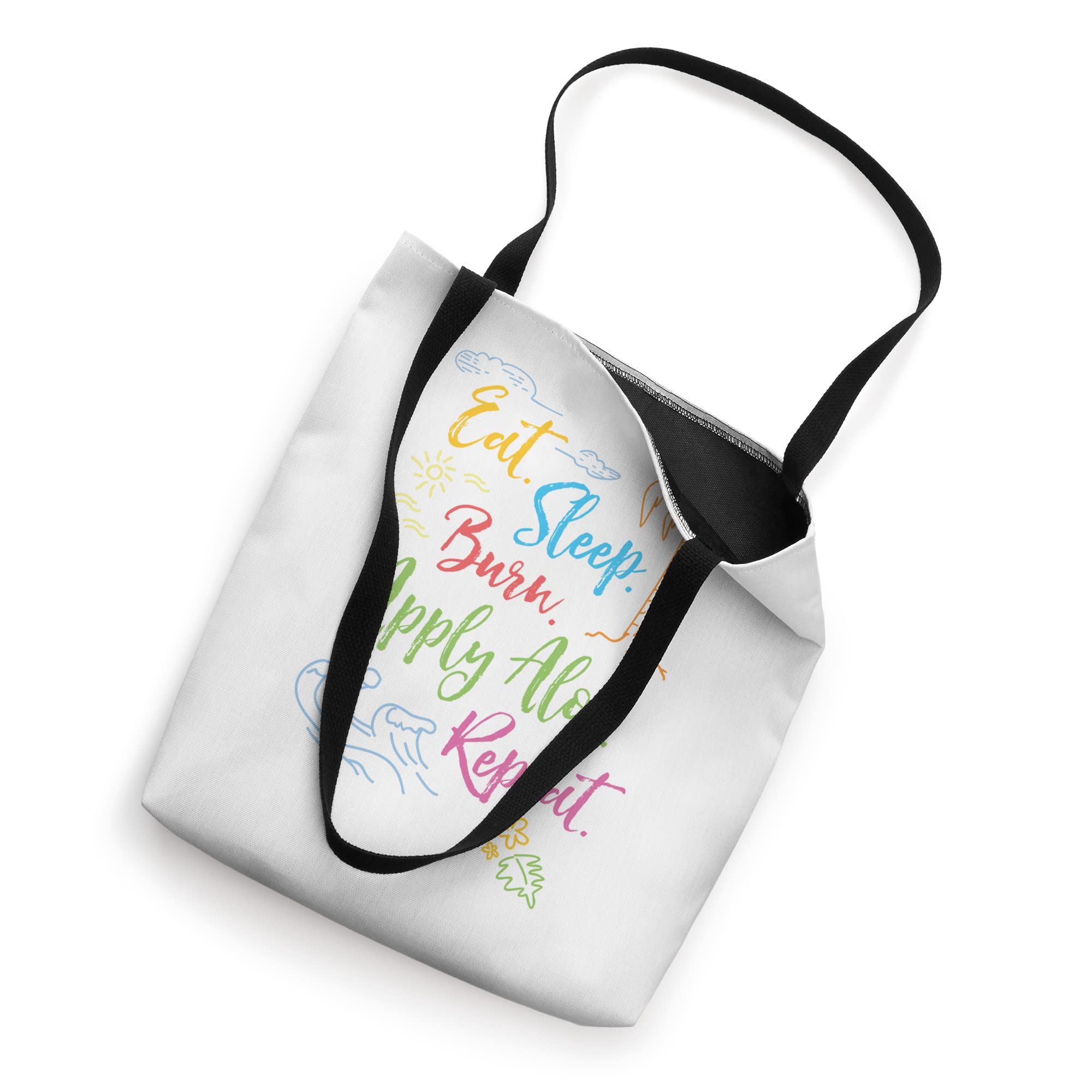 Eco-Friendly Aloe Print Beach Tote Bag for Women - Perfect for Summer Vacation, Shopping & Pool Day Essentials