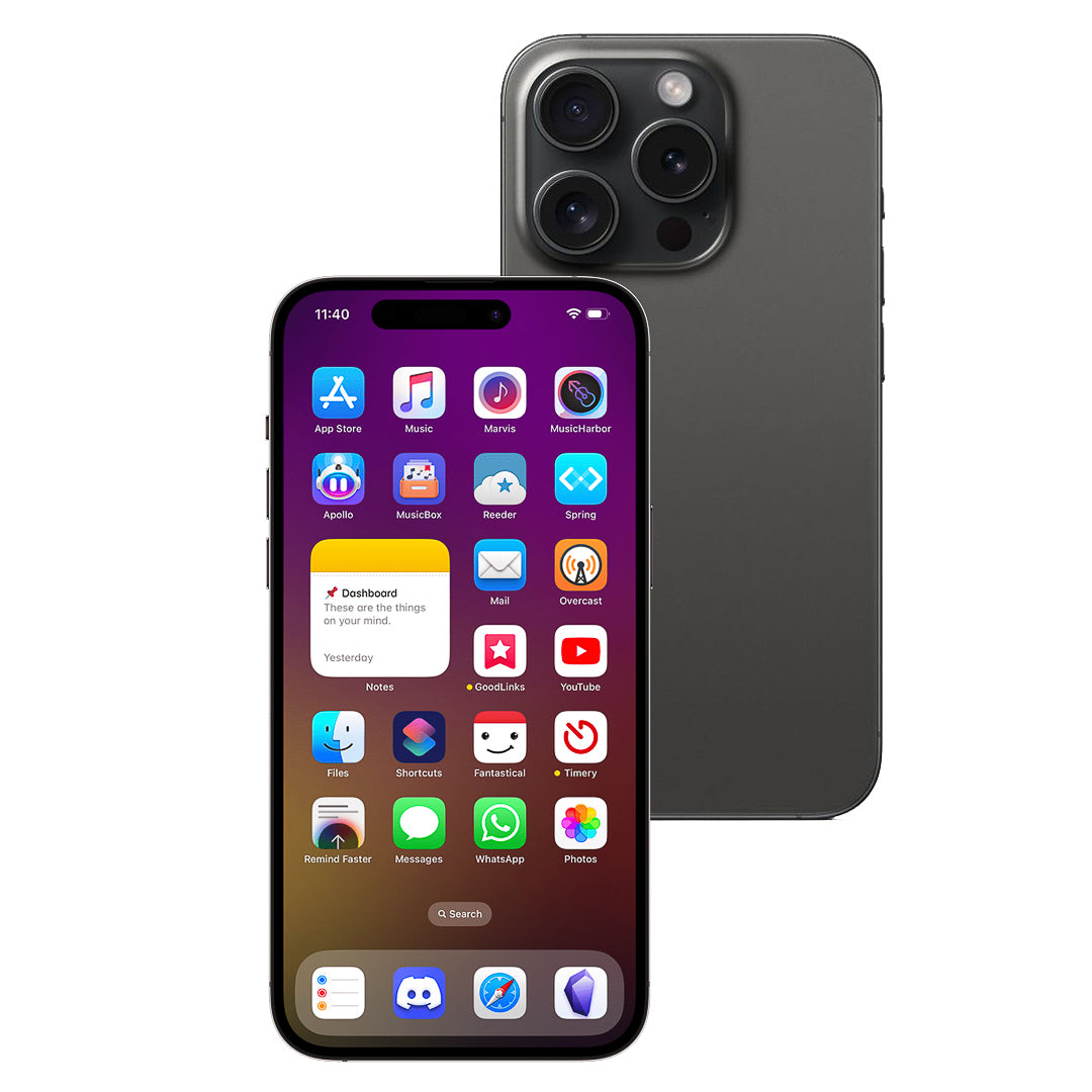 iPhone 15 Pro Max 1TB - Latest Apple Smartphone with Super Retina XDR Display | Perfect for Business Professionals & Content Creators