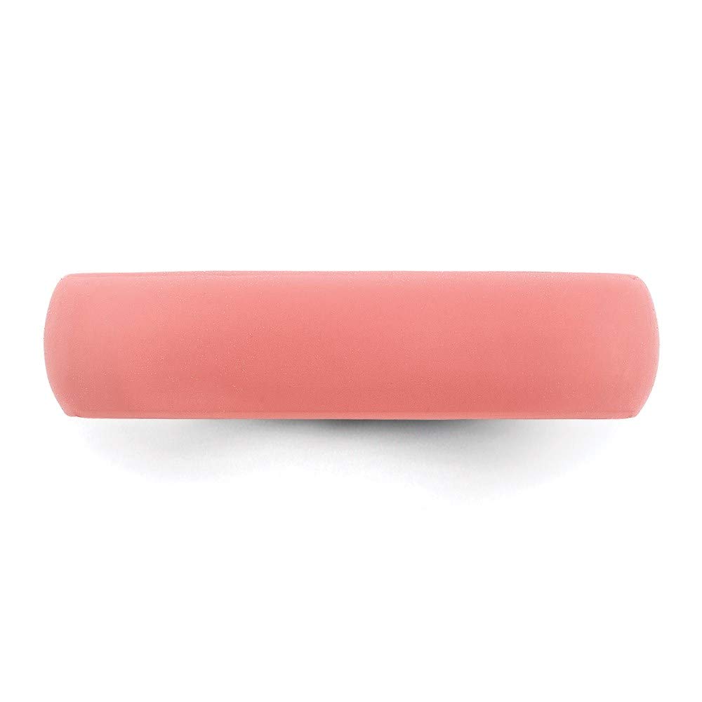 5.7mm Silicone Wedding Band Ring for Women - Bridal, Engagement & Everyday Wear