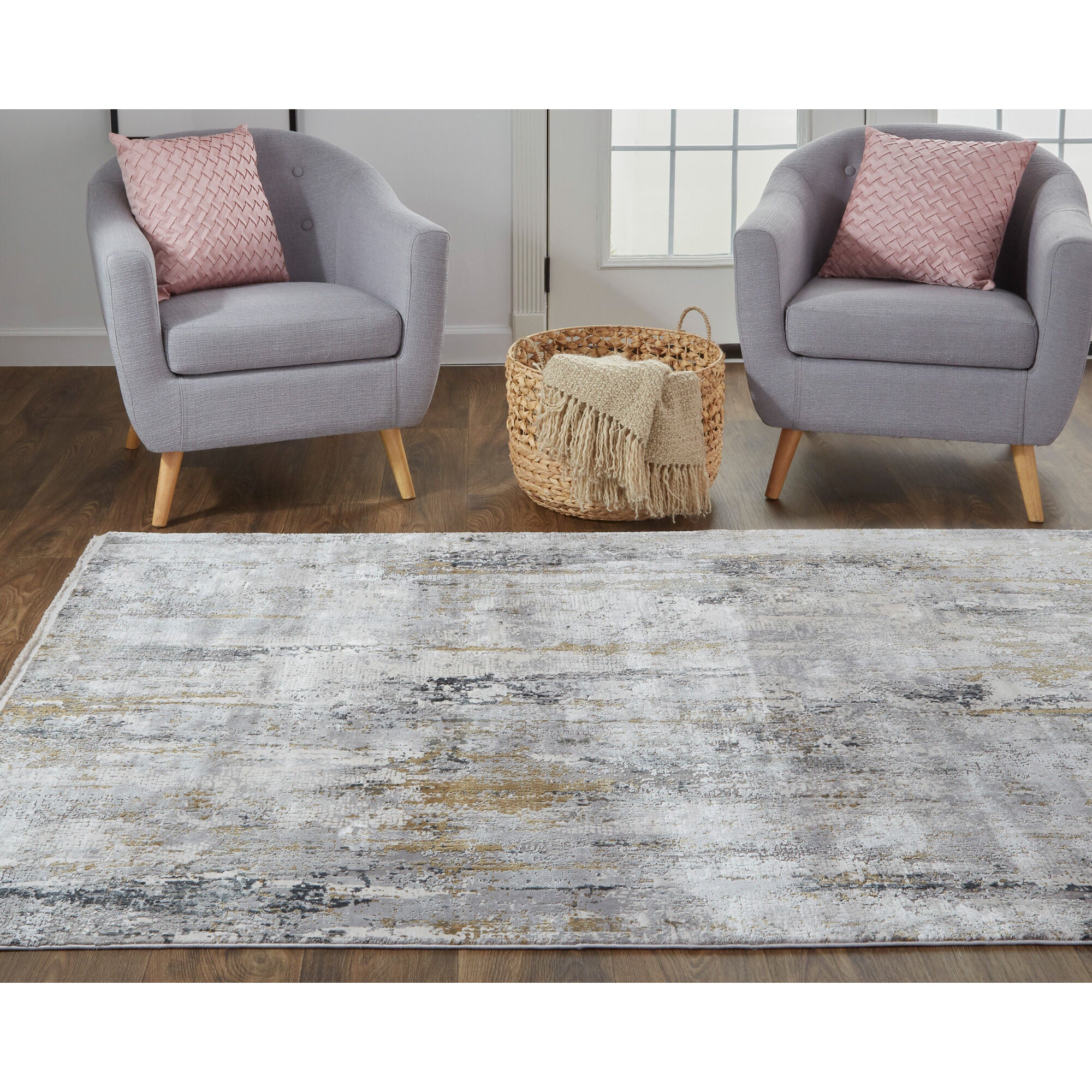 Luxury Cadiz Ivory Area Rug - Soft Plush Shag Carpet for Living Room, Bedroom & Dining Room - Perfect for Home Decor & Cozy Spaces