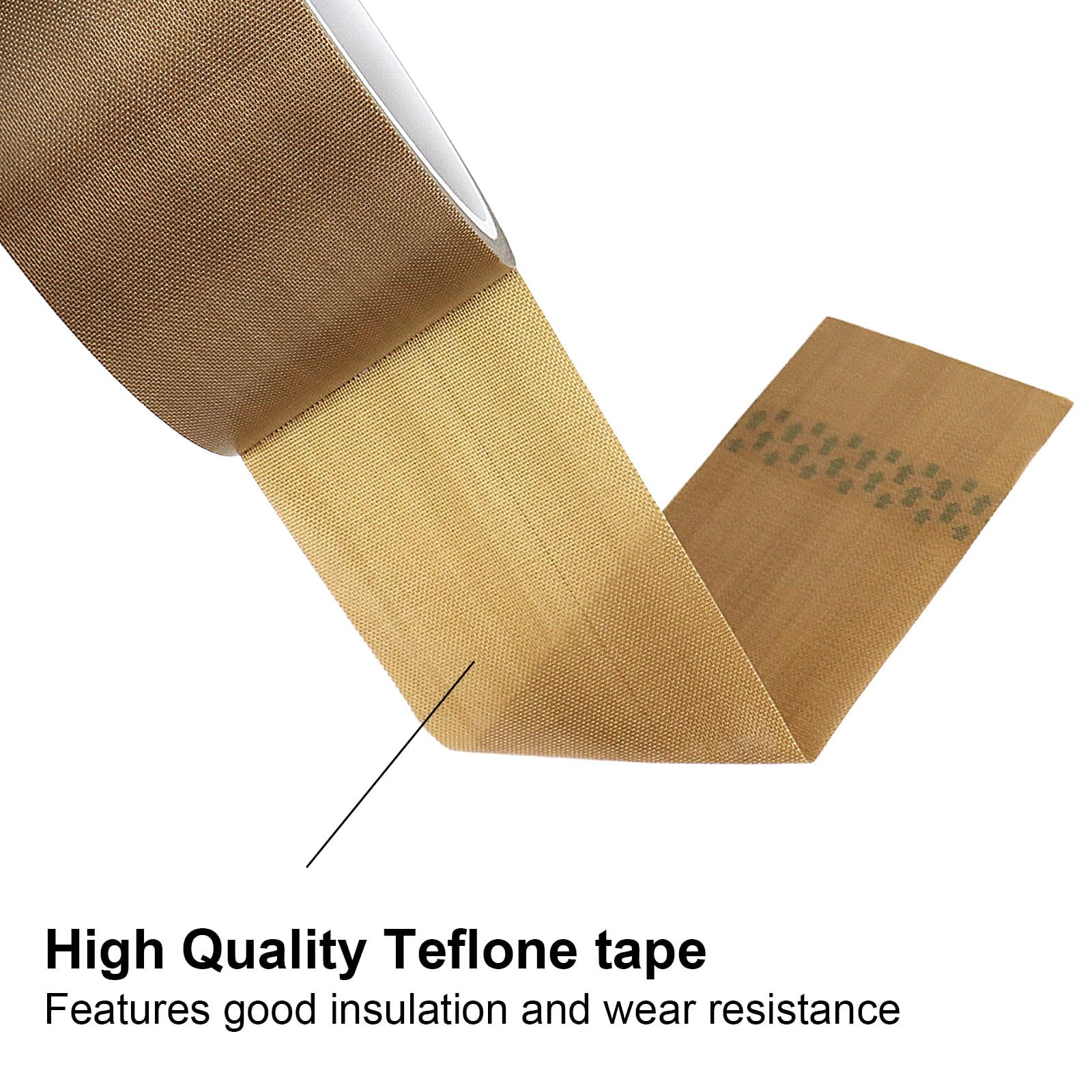 High Temperature PTFE Coated Fiberglass Adhesive Tape - 2